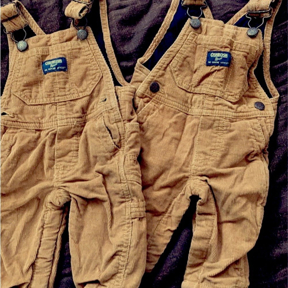 Oshkosh corduroy overalls